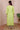 Green Hand Embroidery South Cotton Viscose  Women Long Kurta Long Sleeves WLKLS02236