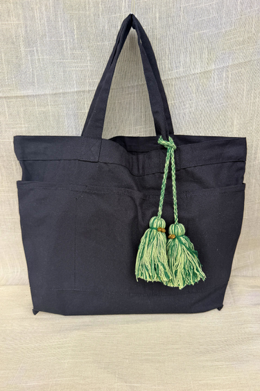 Green Handcrafted Cotton Charm