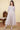 Ivory Sanganeri Cotton Women Ankle Kurta Long Sleeves WAKLS03232