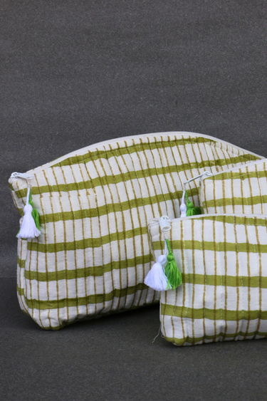 Lakeer Quilted Essentials Pouch Set