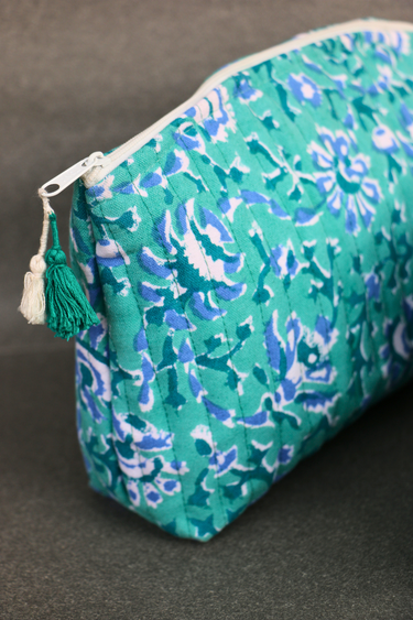 Neel Quilted Essentials Pouch Set