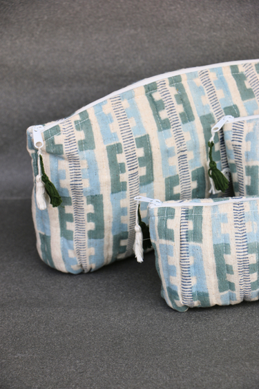 Neelam Quilted Essentials Pouch Set