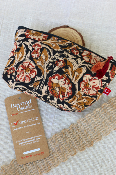 Phulki Floral Utility Pouch