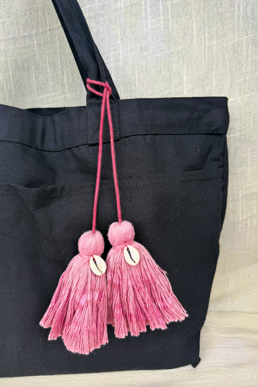 Pink Handcrafted Cotton Charm