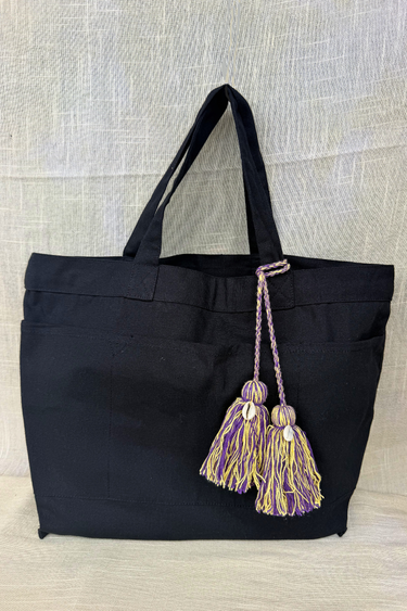 Purple Handcrafted Cotton Charm