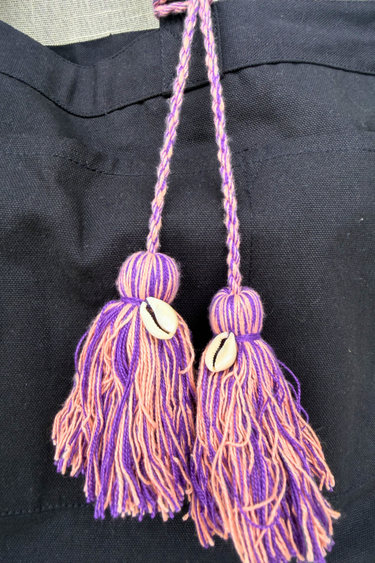 Purple Handcrafted Cotton Charm
