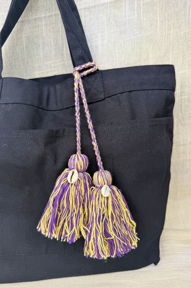 Purple Handcrafted Cotton Charm