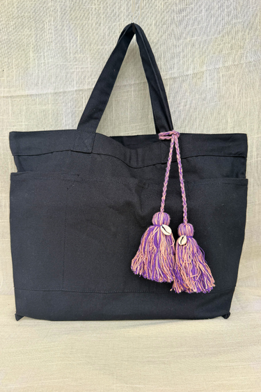 Purple Handcrafted Cotton Charm