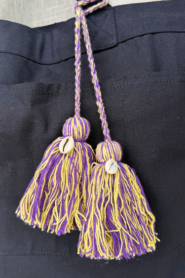 Purple Handcrafted Cotton Charm