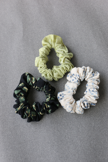Reva Handcrafted Scrunchie Set of 3