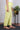 Yellow Hand Dyed Cotton Double Cloth Women Wide Leg Pant WWLPT04241