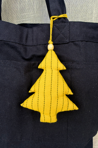 Yellow Handcrafted Cotton Charm