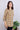 Beige Bagru Cotton Viscose Women Kurti Long Sleeves (WKILS062332) - Cotton Cottage (2)