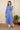 Blue Dobby South Cotton Women Long Kurta Long Sleeves (WLKLS052319) - Cotton Cottage (3)