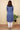 Blue Dobby South Cotton Women Medium Kurta Long Sleeves (WMKLS06236) - Cotton Cottage (4)