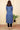 Blue Single Ikkat Mercerised Cotton Women Long Kurta Long Sleeves (WLKLS052364) - Cotton Cottage (4)