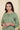 Green Dhabu Cotton Women Medium Kurta Long Sleeves (WMKLS052318) - Cotton Cottage (1)