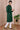 Green Dobby South Cotton Men Long Kurta Full Sleeves - (MLKFS052316) - Cotton Cottage (2)