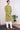 Green Dobby South Cotton Men Long Kurta Full Sleeves (MLKFS082314) - Cotton Cottage (2)