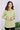 Green Dobby South Cotton Women Kurti Long Sleeves (WKILS082322) - Cotton Cottage (2)