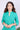 Green Dobby South Cotton Women Kurti Long Sleeves (WKILS082352) - Cotton Cottage (1)