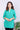 Green Dobby South Cotton Women Kurti Long Sleeves (WKILS082352) - Cotton Cottage (3)