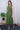 Green Dobby South Cotton Women Midi Dress Sleeveless (WDRSL05237) - Cotton Cottage (3)