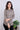 Grey Ajrakh Cotton Satin Women Shirt Long Sleeves (WSHLS06231) - Cotton Cottage (2)