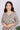 Grey Bagru Dhabu Cotton Viscose Flax Women Midi Dress Long Sleeves (WDRLS082310) - Cotton Cottage (1)