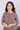 Grey Bagru Dhabu Cotton Women Kurti Long Sleeves (WKILS082398) - Cotton Cottage (1)