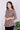 Grey Bagru Dhabu Cotton Women Kurti Long Sleeves (WKILS082398) - Cotton Cottage (3)