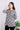 Grey Single Ikkat 40 Cotton Women Kurti Long Sleeves (WKILS082345) - Cotton Cottage (3)