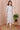 Ivory Sanganeri Chanderi Silk Women Long Kurta Long Sleeves (WLKLS062335) - Cotton Cottage (2)