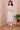 Ivory Sanganeri Chanderi Silk Women Long Kurta Long Sleeves (WLKLS062335) - Cotton Cottage (3)