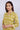 Mustard Dhabu Cotton Viscose Women Long Kurta Long Sleeves (WLKLS052352) - Cotton Cottage (1)