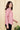 Peach Single Ikkat 60 Cotton Women Shirt Long Sleeves WSHLS03237 (2)