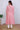 Pink Dobby South Cotton Women Long Kurta Long Sleeves (WLKLS052329) - Cotton Cottage (4)