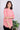 Pink Sanganeri Cotton Linen Women Kurti Long Sleeves (WKILS062318) - Cotton Cottage (2)
