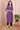 Purple Dhabu Chanderi Silk Women Long Kurta Long Sleeves (WLKLS082346) - Cotton Cottage (2)