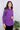 Purple Single Ikkat 40 Cotton Women Shirt Long Sleeves (WSHLS05232) - Cotton Cottage (2)