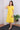 Yellow Dobby South Cotton Women Midi Dress Long Sleeves (WDRSL052312) - Cotton Cottage (3)