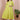 Yellow Sanganeri Cotton Dobby Women Ankle Kurta Long Sleeves (WAKLS052314) - Cotton Cottage (2)